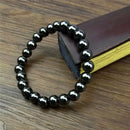 1pc Round Black Stone Bracelet Magnetic Bracelet BX