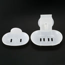 Double Soap Dish Strong Suction Soap Holder Cup Tray for Shower Bathroom