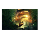 5D DIY Full Drill Diamond Painting Sunrise Boat Cross Stitch Embroidery Kit