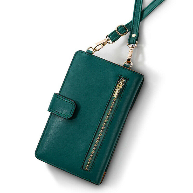 Mobile Phone Messenger Bag Shoulder Ladies Multi-Function Portable Wallet C Y7Z1