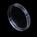 10Pcs 33mm plastic round applied clear cases coin storage capsules holder LJ