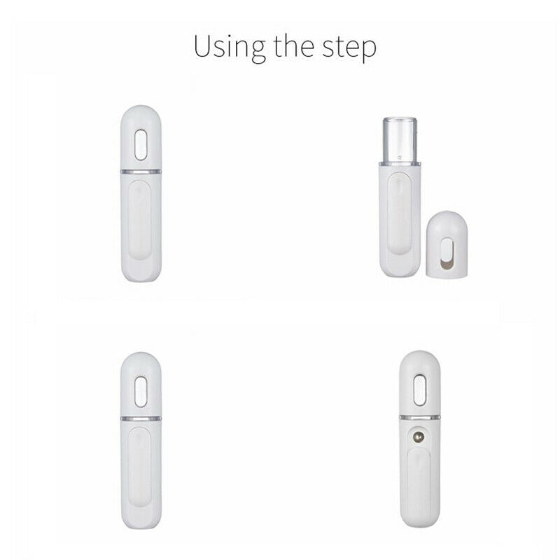Nano Facial Mister 30ML Mist Steamer Handy Mist Sprayer Moisturizing Skin Care-