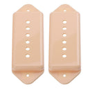 2pcs/set 50/52mm 6-String Plastic Pickup Covers for Electric Guitar(Yellow) A