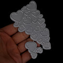 Love Heart Metal Cutting Dies For DIY Scrapbooking Card Paper Album .