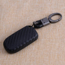 Carbon Fiber Remote Key Fob Case Cover Fit for Jeep Dodge Challenger Chrysler