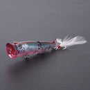 8cm 11.5g fishing lure hard baits artificial popper crankbait wobblers bait 2