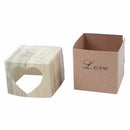 150 pcs Candy Boxes Love Rustic Kraft paper Bonbonniere Jute Shabby Chic Vi