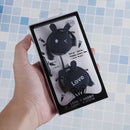 1Pc cute rabbit cartoon stereo earphone with mic 3.5mm ear-hook sports headsetME