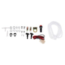 Universal Car Windshield Washer Reservoir Pump Bottle Kit With Hose Jets 12V