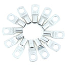 12x 25mmÂ²-8mm 5/16" Copper Ring Terminals Cable Lugs Connector Eyelet 3AWG OZ