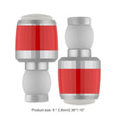1 Pair LED Bicycle End Plug Turn Signal Lights Bike Handlebar End Cap Blinkers