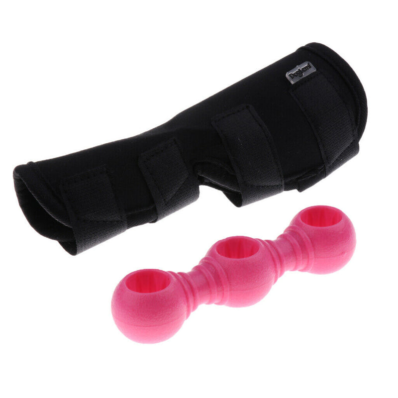 Pet Support/Elbow Support/Hygromb Compression Bandage, Black M + Rubber and