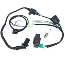 Wiring Loom Harness Kill Switch Ignition Coil CDI For 50cc-160cc Pit Dirt  MCA