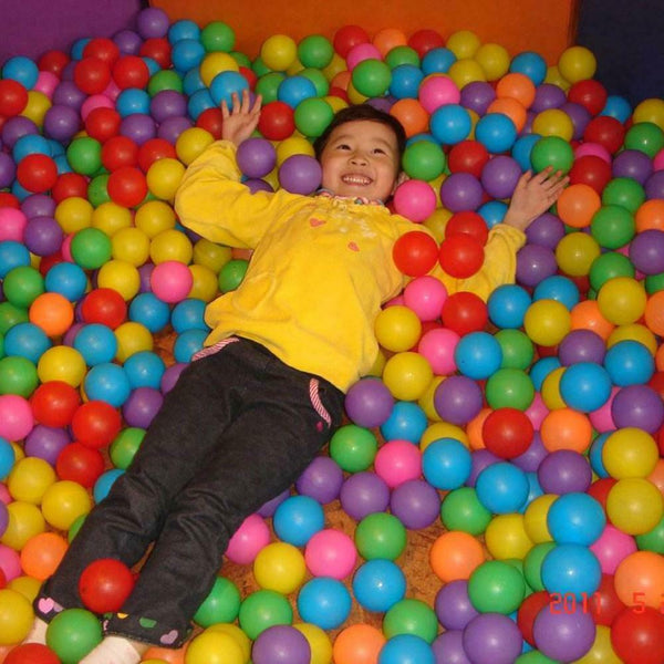 50pcs Eco-Friendly Colorful Ocean Wave Soft Balls Pool Outdoors Baby Toys