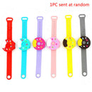 1PC Portable Donuts Sillicone Soap Bracelet Wristband Hand Dispenser Hand BSEAU