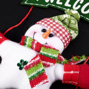 Snowman Christmas Wreath Christmas Hang on door Party Home Decor NEW