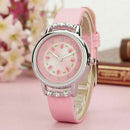 Children Kids Watches Casual Fashion Cute Flowers Students Watch Life Water H1G4