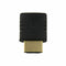 Fasdga HDMI adapter 90 degree right angle L - type (bottom)black V3V9
