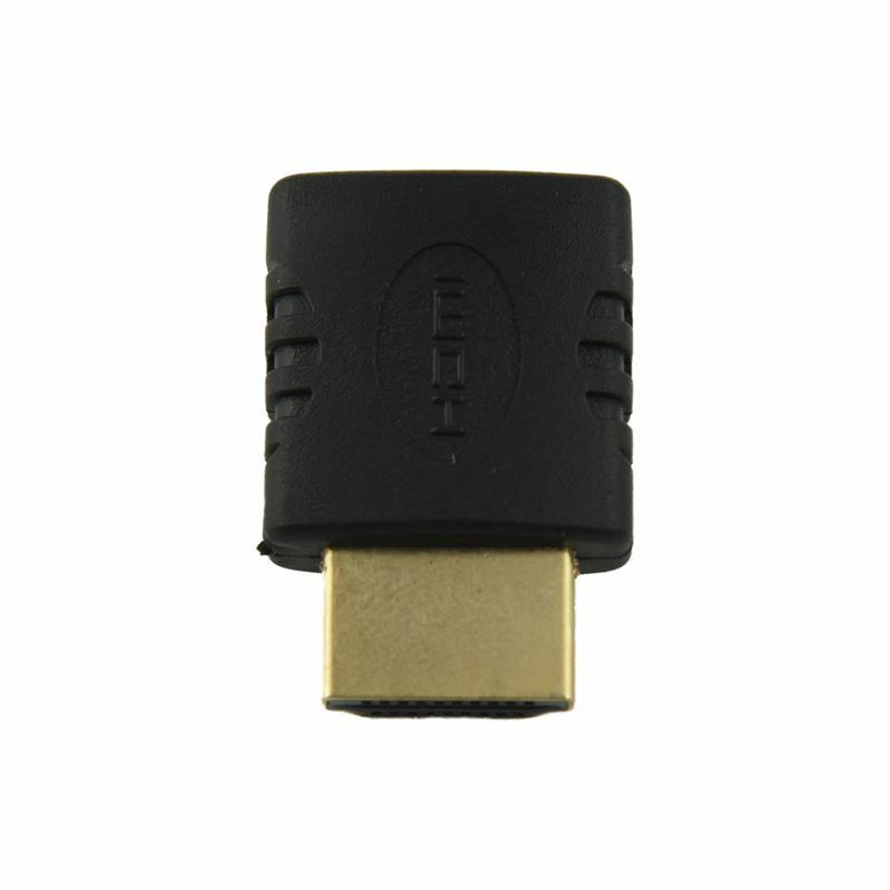Fasdga HDMI adapter 90 degree right angle L - type (bottom)black V3V9