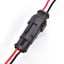 2Pin Way Sealed Automotive Waterproof Electrical Wire Auto Connector Plug Gw