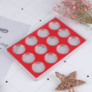 27mm Clear Round Plastic Commemorative Coin Capsule Container Holder  OZ