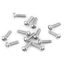 60pcs M6 Stainless Steel 304 Pan Head Round Head Hexagonal Screw Combinati DVS