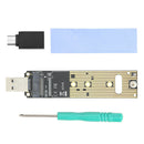 NVMe to USB Adapter M2 M Key SSD to to USB 3.1 A Card + USB A to C Adapter A