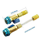 Air Conditioning Valve Core Remover Installer High Low Coupler Tool R9Z5 D8I8