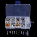 150pcs Male and Female Car Spade Connector Splice Crimp Wire Terminals T`US