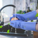 Roll over image to zoom in Magic Dishwashing Gloves with scrubber, Silicone