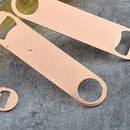 10Pcs Mini Durable Beer Bottle Opener Stainless Steel Flat Speed Bottle Cap