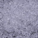 Lot 1000Pcs Faceted Clear Crystal Acrylic Bicone Spacer Beads 4mm Clear W4A5