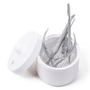 Magideal Sterilizer Tray Box Nail Art Salon Manicure Drill Bits Sterilizing