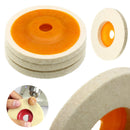 100mm Wool Buffing Polishing Wheel Felt Pad 4 Inch Buffer Buff Polish Disc Tool