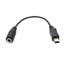 5X(Mini USB to 3.5mm Mic Microphone Adapter Cable Cord for go pro HD Hero  A3D1)