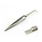 1Pc Nail Salon Professional Tool Stainless Steel Tweezers Clip Nail Art Supply