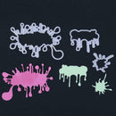 3pcs/set Blood Drop DIY Stencil Embossing Scrapbook Craft Metal Cutting Die