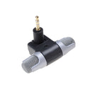 3.5mm ECM-DS70P Electret Condenser Wireless Stereo Microphone For PC LJ&Camer LJ