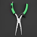 1pc High Carbon Steel Metal Fishing Split Ring Pliers Cutters Hook Remover