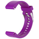 Replacement Silicon Wristband Strap & Clasp For Garmin Fenix 5s Watch Purple