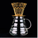 Folding Portable Easy Clean Tool Outdoor Stainless Steel Coffee Filter Dripper