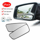 2Pcs/set Car Truck Blind Spot Wide Angle Adjustable Rear View Car Side Mirro Kw