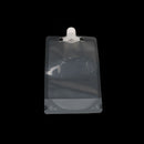 1PC 500ml clear spout stand up bag liquid juice flask pouch bags with cap B Gw