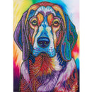 5D DIY Special Shaped Diamond Painting Color Dog Cross Stitch Embroidery