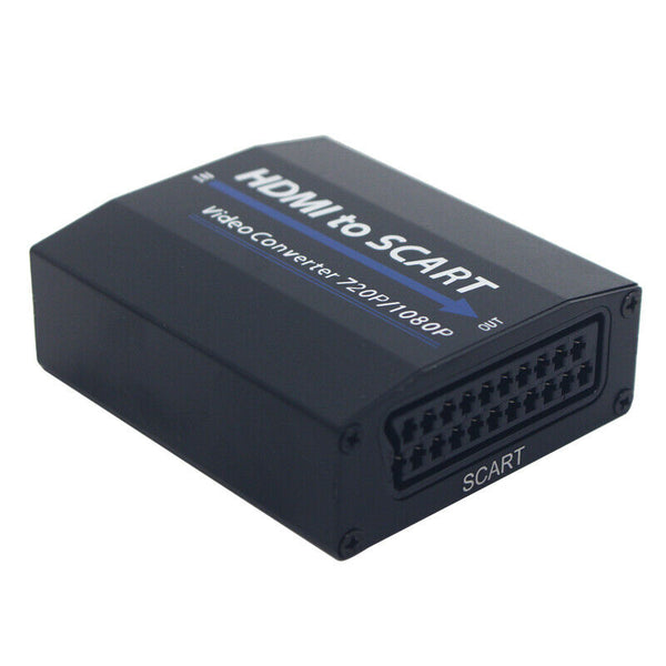 1080P Hdmi To Scart Composite Video Converter Audio Adapter with Usb Cable  B3R3