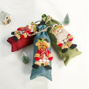 3 Pcs Christmas Wine Bottle Cover Santa Snowman Sweater Holiday Champagne B V6C2