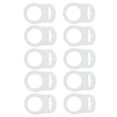 10 Pieces Pacifier Clip Set Silicone Baby Clip Dummy Pacifier Holder