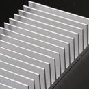 Extruded Aluminum Heatsink Cooling Module For LED Transistor IC Power Amps