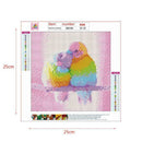 4 Pack Birds DIY 5D  Diamond Painting Kits Full Drill Cross Stitch Home Decor