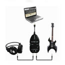 Guitar USB Interface Link Cable Recording System Instrument Device PC Computer